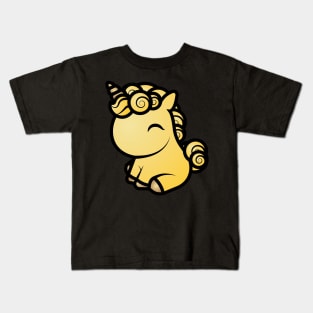 Goldie, The Tooniefied Unicorn Kids T-Shirt